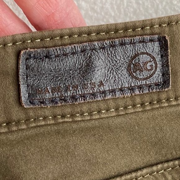 Adriano Goldschmied The Stevie Ankle dark olive green - Picture 7 of 9